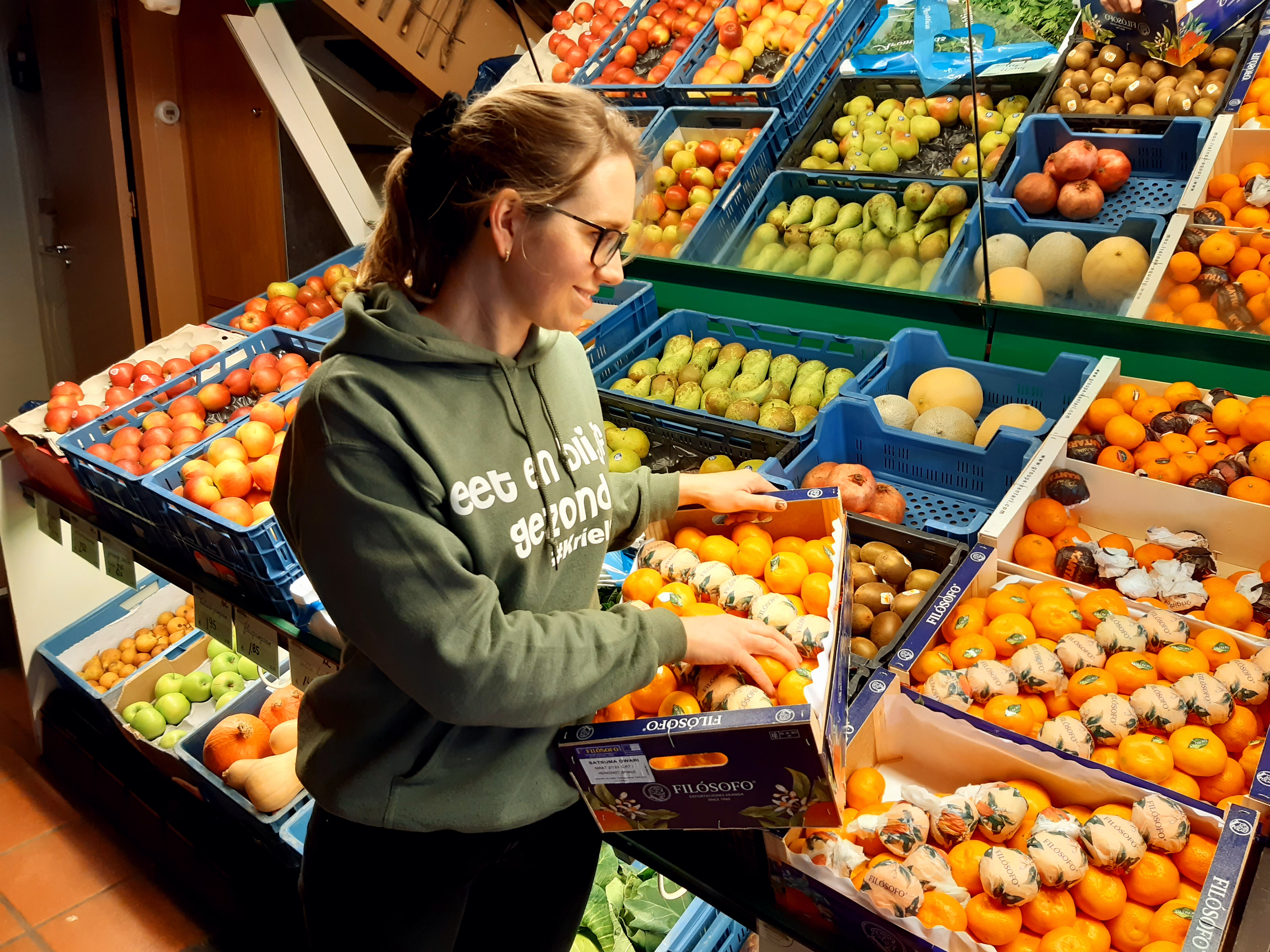 Krieltje groente in Wijlre